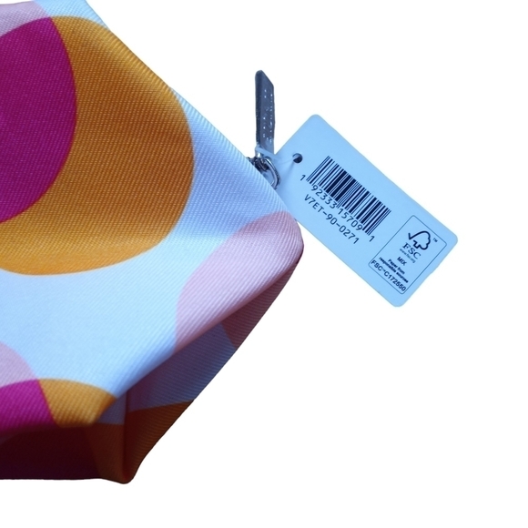 Clinique X Pop Retro Artsy Make Up Bag Mini Pouch New - Picture 2 of 9